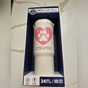 Life Is Good Stainless Steel Waterbottle 32 oz. Flip Top, Top Handle